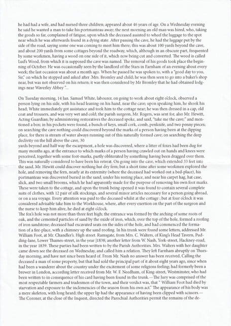 Second archive page on William Foote