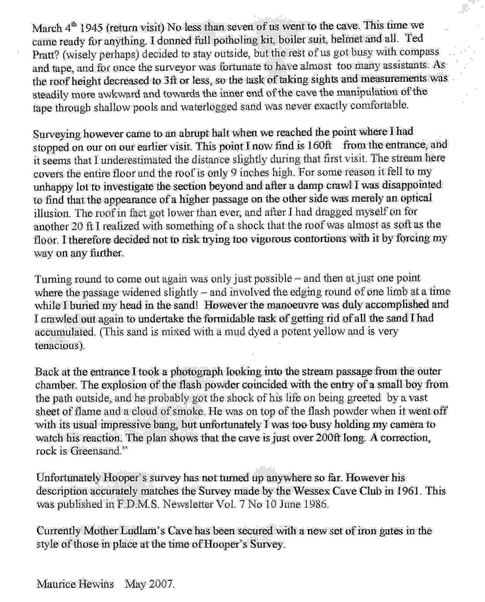 Second page of the antiquarian account