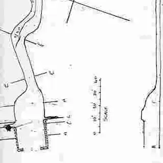 Caving survey: plan of the passage